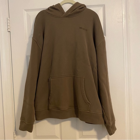 Hollister Other - Hollister Men’s Brown Hoodie Size XL - Item 0224
